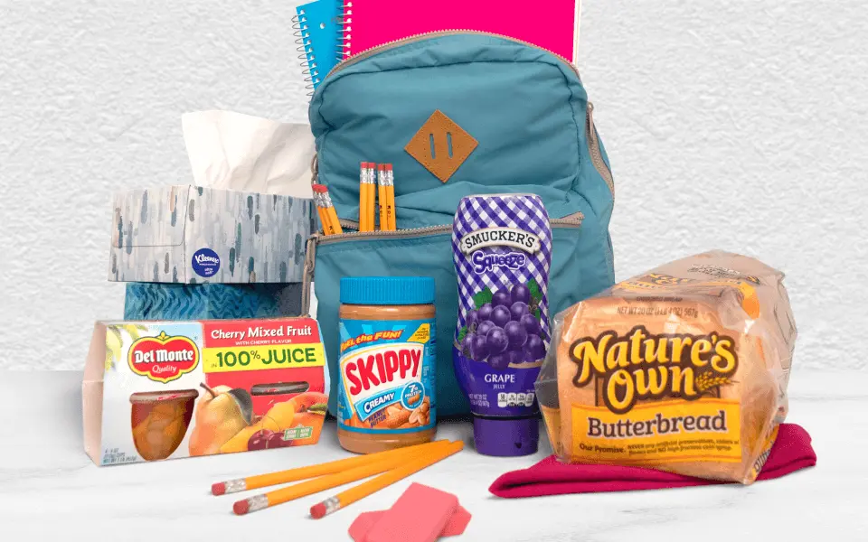 Back to School groceries